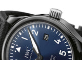 IWC Pilot’s Watch Mark XVIII Edition “Laureus Sport for Good Foundation" Blue Dial Black Nylon Strap Watch for Men - IW324703 Buy Now By IWC