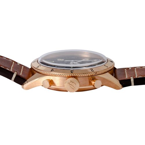 Breitling Avi 1953 Edition Black Dial Brown Leather Strap Watch for Men - RB0920131B1X1 Buy Now By Breitling