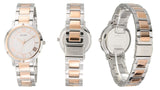 Guess Park Ave Silver Dial Two Tone Steel Strap Watch for Women - W0636L1 Buy Now By Guess