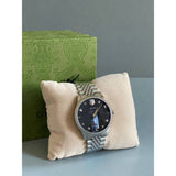 Gucci G Timeless Automatic Black Dial Silver Steel Strap Watch For Men - YA126353 Buy Now By Gucci