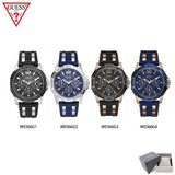 Guess Oasis Blue Dial Two Tone Steel Strap Watch for Men - W0366G6 Buy Now By Guess