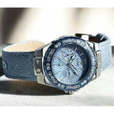 Guess Limelight Quartz Blue Dial Blue Leather Strap Watch For Men - W0775l1 Buy Now By Guess