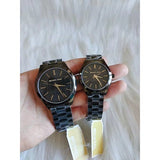 Michael Kors Slim Runway Black Dial Black Stainless Steel Strap Watch for Women - MK3221 Buy Now By Michael Kors