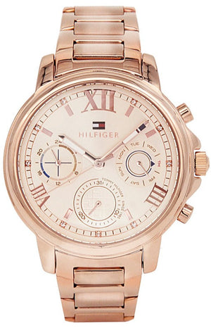 Tommy Hilfiger Claudia Rose Gold Dial Rose Gold Steel Strap Watch for Women - 1781743 Buy Now By Tommy Hilfiger