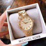 Michael Kors Argyle Glitz Rose Gold Dial Rose Gold Steel Strap Watch For Women - MK3120 Buy Now By Michael Kors