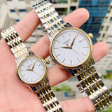 Tissot T Classic Carson Quartz White Dial Two Tone Steel Strap Watch for Men - T085.410.22.011.00 Buy Now By Tissot