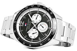 Tommy Hilfiger Luke Quartz Black Dial Silver Steel Strap Watch for Men - 1791120 Buy Now By Tommy Hilfiger