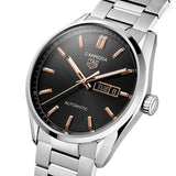 Tag Heuer Carrera Day Date Black Dial Silver Steel Strap Watch for Men - WBN2013.BA0640 Buy Now By Tag Heuer