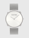 Calvin Klein Minimal Silver Dial Silver Mesh Bracelet Watch for Men - K3M211Y6 Buy Now By Calvin Klein