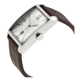 Calvin Klein Window Silver Dial Brown Leather Strap Watch for Women - K2M23126 Buy Now By Calvin Klein