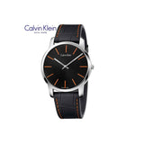 Calvin Klein City Black Dial Black Leather Strap Watch for Men - K2G211C1 Buy Now By Calvin Klein