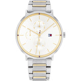Tommy Hilfiger Blake Silver Dial Two Tone Steel Strap Watch for Women - 1781908 Buy Now By Tommy Hilfiger