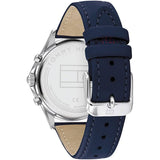 Tommy Hilfiger Ari Quartz Diamonds Blue Dial Blue Leather Strap Watch for Women - 1781979 Buy Now By Tommy Hilfiger