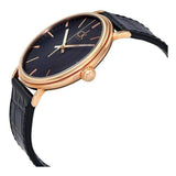 Calvin Klein Surround Black Dial Black Leather Strap Watch for Men - K3W216C1 Buy Now By Calvin Klein