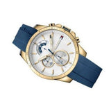 Tommy Hilfiger Decker White Dial Blue Rubber Strap Watch for Men - 1791353 Buy Now By Tommy Hilfiger