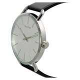 Calvin Klein Even White Dial Black Leather Strap Watch for Women - K7B211C6 Buy Now By Calvin Klein