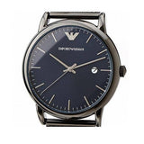 Emporio Armani Luigi Quartz Blue Dial Grey Mesh Bracelet Watch For Men - AR11053 Buy Now By Emporio Armani