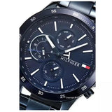 Tommy Hilfiger Bank Quartz Blue Dial Blue Steel Strap Watch for Men - 1791720 Buy Now By Tommy Hilfiger
