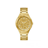 Guess Scope Gold Dial Gold Steel Strap Watch for Men - GW0454G2 Buy Now By Guess