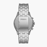 Fossil Forrester Chronograph Blue Dial Silver Steel Strap Watch for Men - FS5605 Buy Now By Fossil