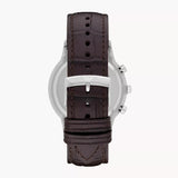 Emporio Armani Renato Chronograph Black Dial Brown Leather Strap Watch For Men - AR2482 Buy Now By Emporio Armani