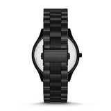 Michael Kors Slim Runway Black Dial Black Stainless Steel Strap Watch for Women - MK3221 Buy Now By Michael Kors