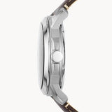 Fossil Grant Chronograph Cream Dial Brown Leather Strap Watch for Men - ME3122 Buy Now By Fossil