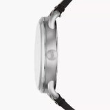 Fossil The Commuter Black Dial Black Leather Strap Watch for Men - FS5406 Buy Now By Fossil