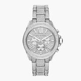 Michael Kors Wren Chronograph Crystals Silver Dial Silver Steel Strap Watch For Women - MK6317 Buy Now By Michael Kors