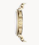 Fossil Machine Gold Dial Gold Steel Strap Watch for Men - FS5264 Buy Now By Fossil