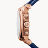 Michael Kors Dylan Blue Dial Blue Rubber Strap Watch for Men - MK8295 Buy Now By Michael Kors