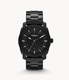 Fossil Machine Black Dial Black Steel Strap Watch for Men - FS4775 Buy Now By Fossil