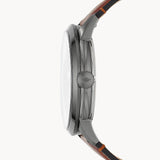 Fossil Townsman Automatic Skeleton Black Dial Brown Leather Strap Watch for Men - ME3181 Buy Now By Fossil