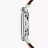 Fossil Neutra Chronograph Blue Dial Brown Leather Strap Watch for Men - FS5453 Buy Now By Fossil