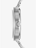 Michael Kors Garner Analog Silver Dial Silver Steel Strap Watch For Women - MK6407 Buy Now By Michael Kors