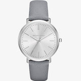 Michael Kors Jaryn Quartz Silver Dial Grey Leather Strap Watch For Women - MK2470 Buy Now By Michael Kors