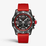 Breitling Endurance Pro Black Dial Red Rubber Strap Watch for Men - X82310D91B1S1 Buy Now By Breitling
