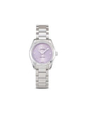 Omega Seamaster Aqua Terra Quartz Purple Dial Silver Steel Strap Watch for Women - 220.10.28.60.60.001 Buy Now By Omega