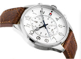 Tommy Hilfiger Dean Quartz Multifunction White Dial Brown Leather Strap Watch for Men - 1791274 Buy Now By Tommy Hilfiger