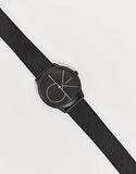 Calvin Klein Minimal Black Dial Black Mesh Bracelet Watch for Men - K3M514B1 Buy Now By Calvin Klein
