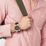 Michael Kors Dylan Black Dial Black Rubber Strap Watch for Men - MK8184 Buy Now By Michael Kors