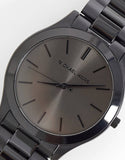 Michael Kors Slim Runway Black Dial Black Steel Strap Watch for Men - MK8507 Buy Now By Michael Kors