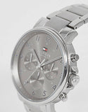 Tommy Hilfiger Chronograph Grey Dial Silver Steel Strap Watch for Men - 1710382 Buy Now By Tommy Hilfiger