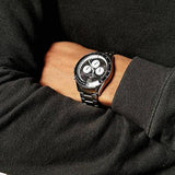 Tommy Hilfiger Luke Quartz Black Dial Silver Steel Strap Watch for Men - 1791120 Buy Now By Tommy Hilfiger