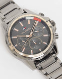 Tommy Hilfiger Mason Grey Dial Grey Steel Strap Watch for Men - 1791790 Buy Now By Tommy Hilfiger