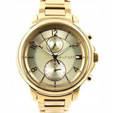 Tommy Hilfiger Claudia Gold Dial Gold Steel Strap Watch for Women - 1781821 Buy Now By Tommy Hilfiger