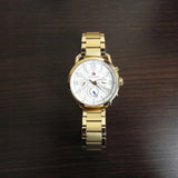 Tommy Hilfiger Quartz White Dial Gold Steel Strap Watch for Men - 1791455 Buy Now By Tommy Hilfiger