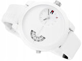 Tommy Hilfiger Denim White Dial White Rubber Strap Watch for Men - 1791558 Buy Now By Tommy Hilfiger
