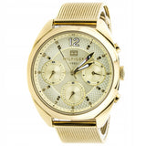 Tommy Hilfiger Mia Gold Dial Gold Mesh Bracelet Watch for Women - 1781488 Buy Now By Tommy Hilfiger