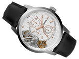 Fossil Townsman Twist Multifunction White Dial Black Leather Strap Watch for Men - ME1164 Buy Now By Fossil